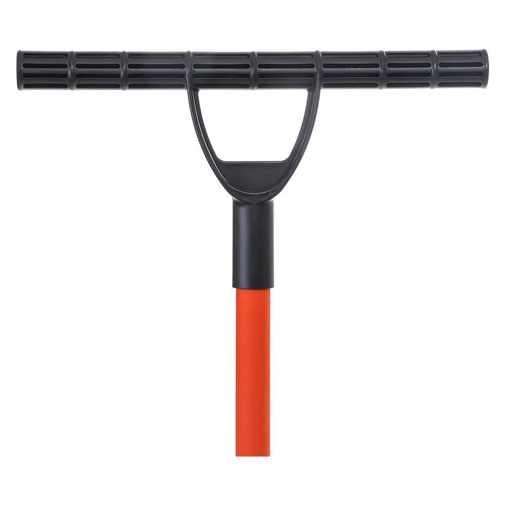 Лопата скрепер Ратник для снега с Т-образной пластиковой ручкой