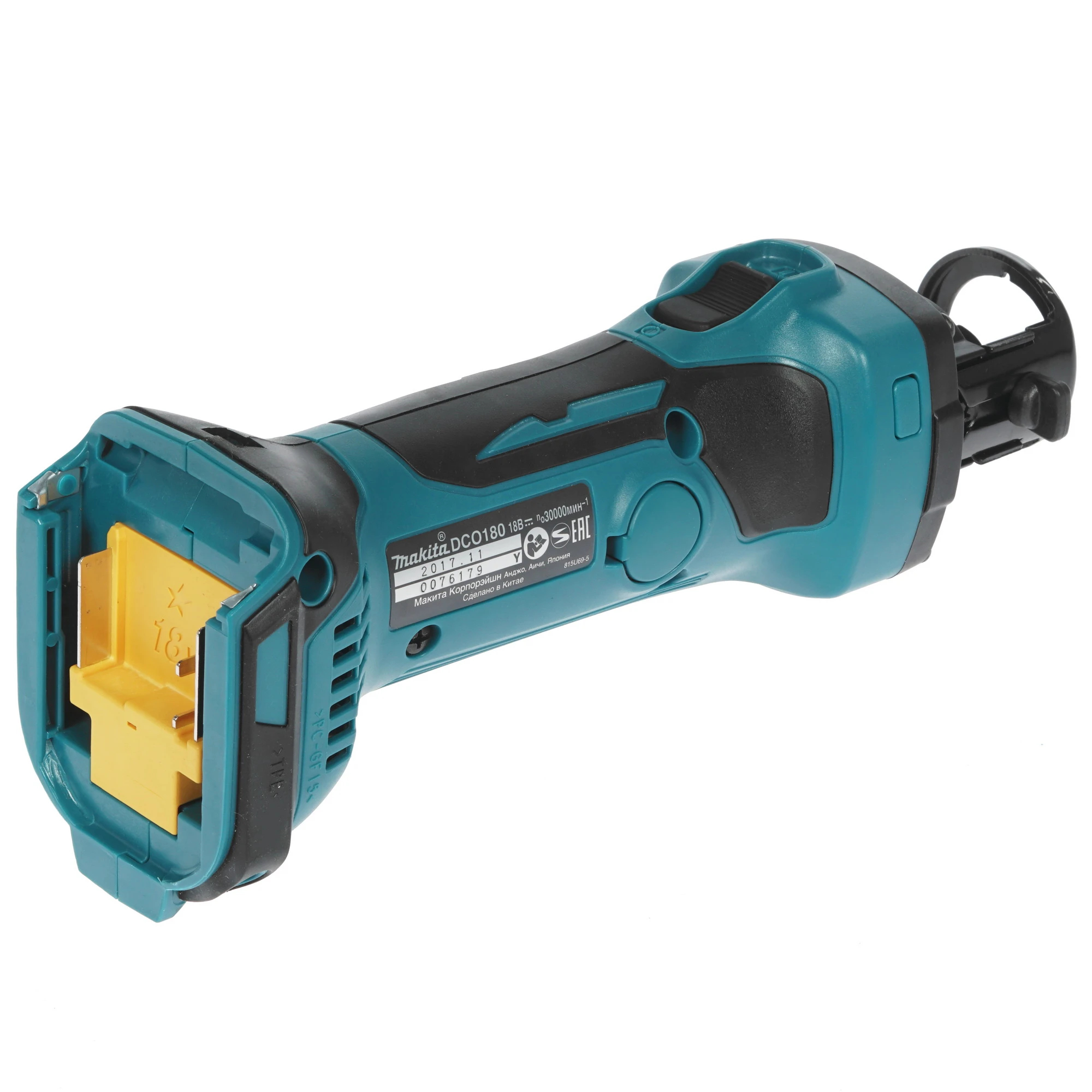 Фрезер кромочный Makita DCO180Z (без акк, без з/у)