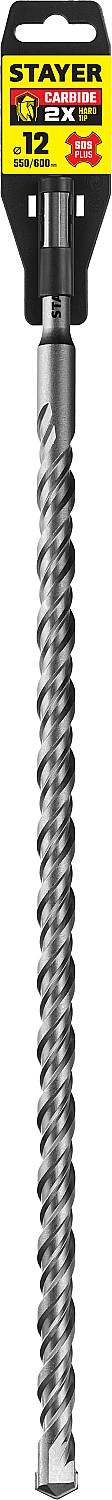STAYER 12 x 600 мм, SDS-plus бур, Professional (2930-600-12)