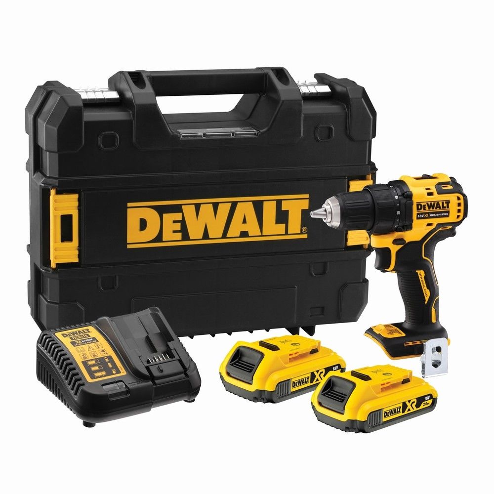 Шуруповерт аккумуляторный DeWalt DCD708D2T+фонарь DCL043