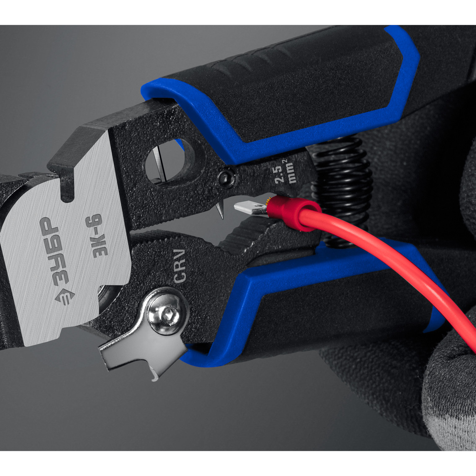 ЗУБР ЭК-6, 6в1 клещи электромонтажные (23348)