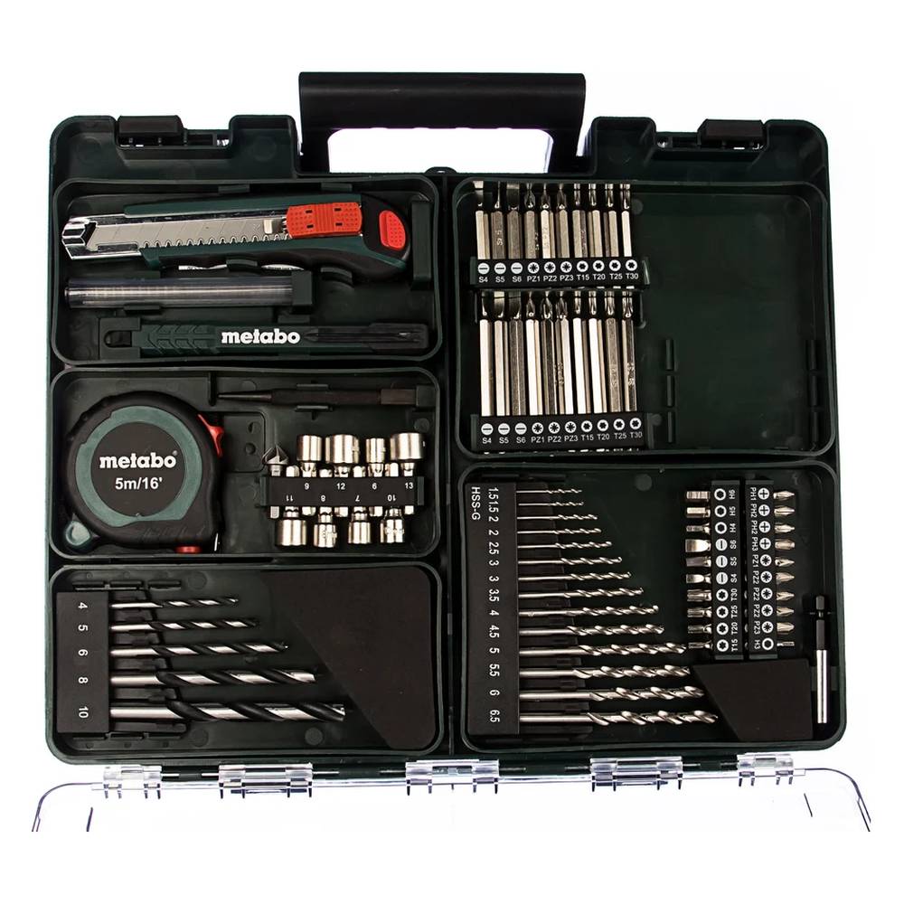 Шуруповерт аккумуляторный Metabo BS 18 LT Set