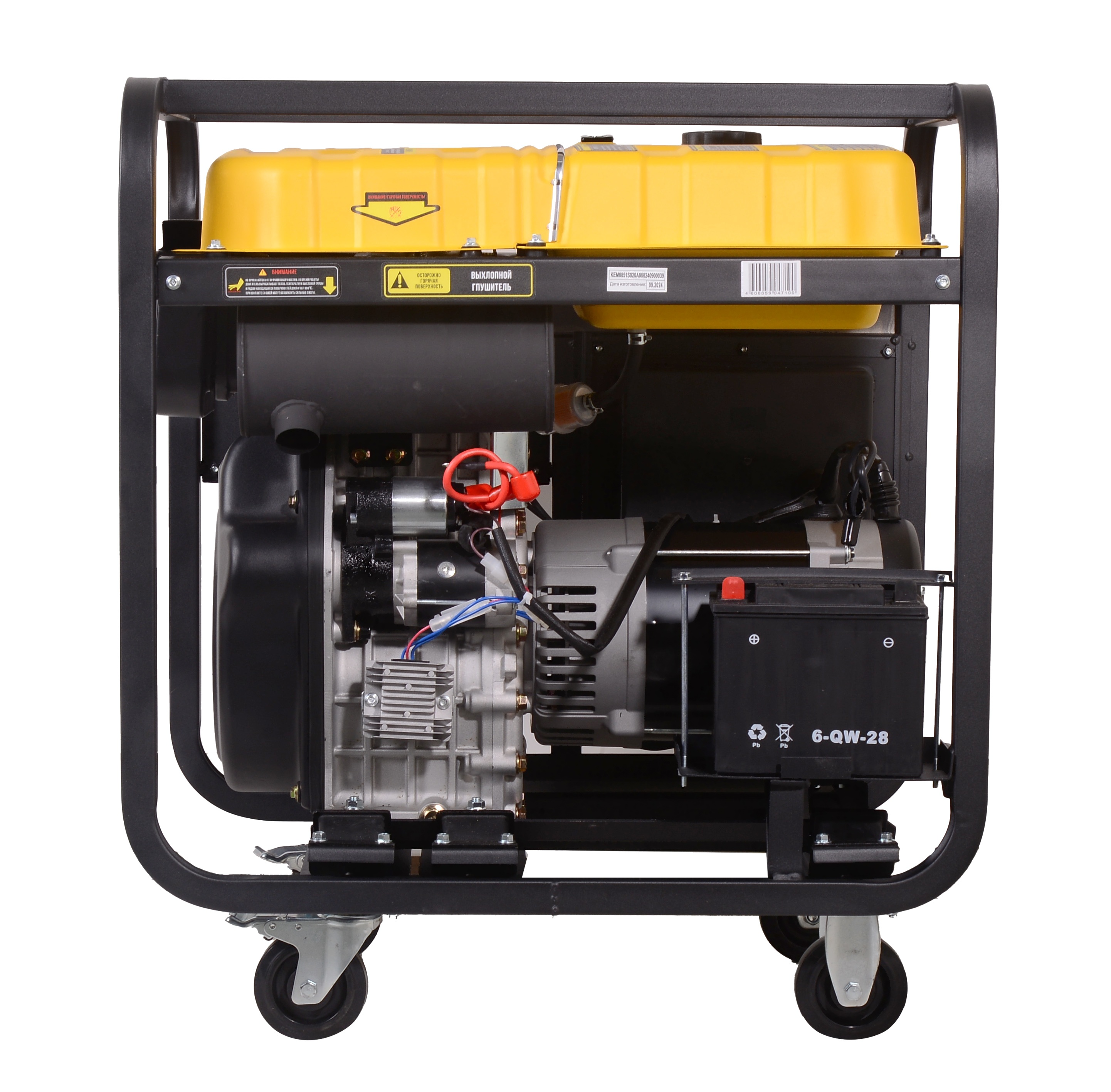 Электрогенератор дизельный LDG 13000LXА Huter