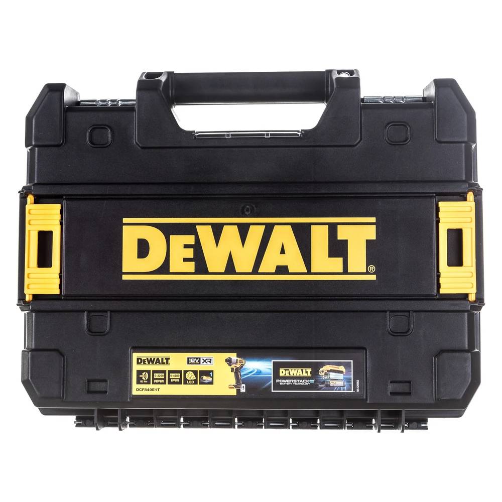 Шуруповерт аккумуляторный DeWalt DCF840E1T