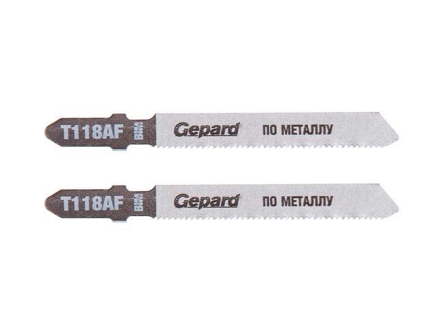 Пилка лобз. по металлу T118AF (2 шт.) GEPARD (GP0615-18)