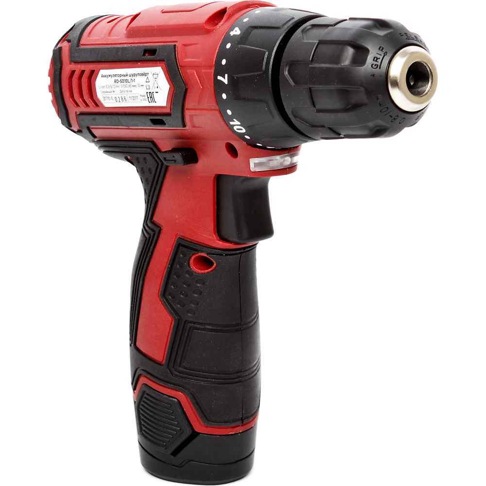 Шуруповерт аккумуляторный REDVERG RD-SD10L/1-1