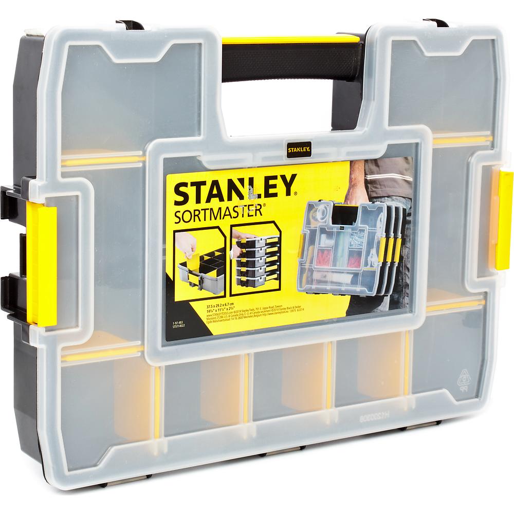 Органайзер Stanley с переставными перегородками 37х29х7см 1-97-483