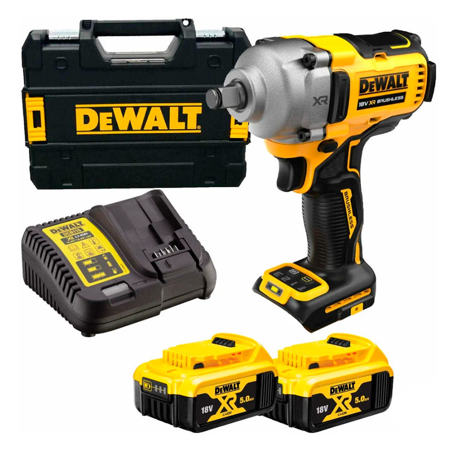 Гайковерт аккумуляторный DeWalt DCF891P2T-QW (2 акк, з/у)