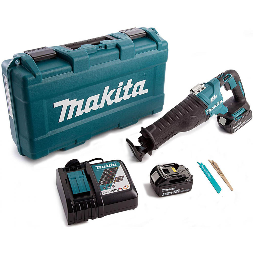 Пила сабельная аккумуляторная Makita DJR187RTE