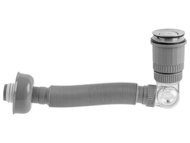 Сифон для умывальника с выпуском roll-over, AV Engineering (Материал ABS) (AVE129765)