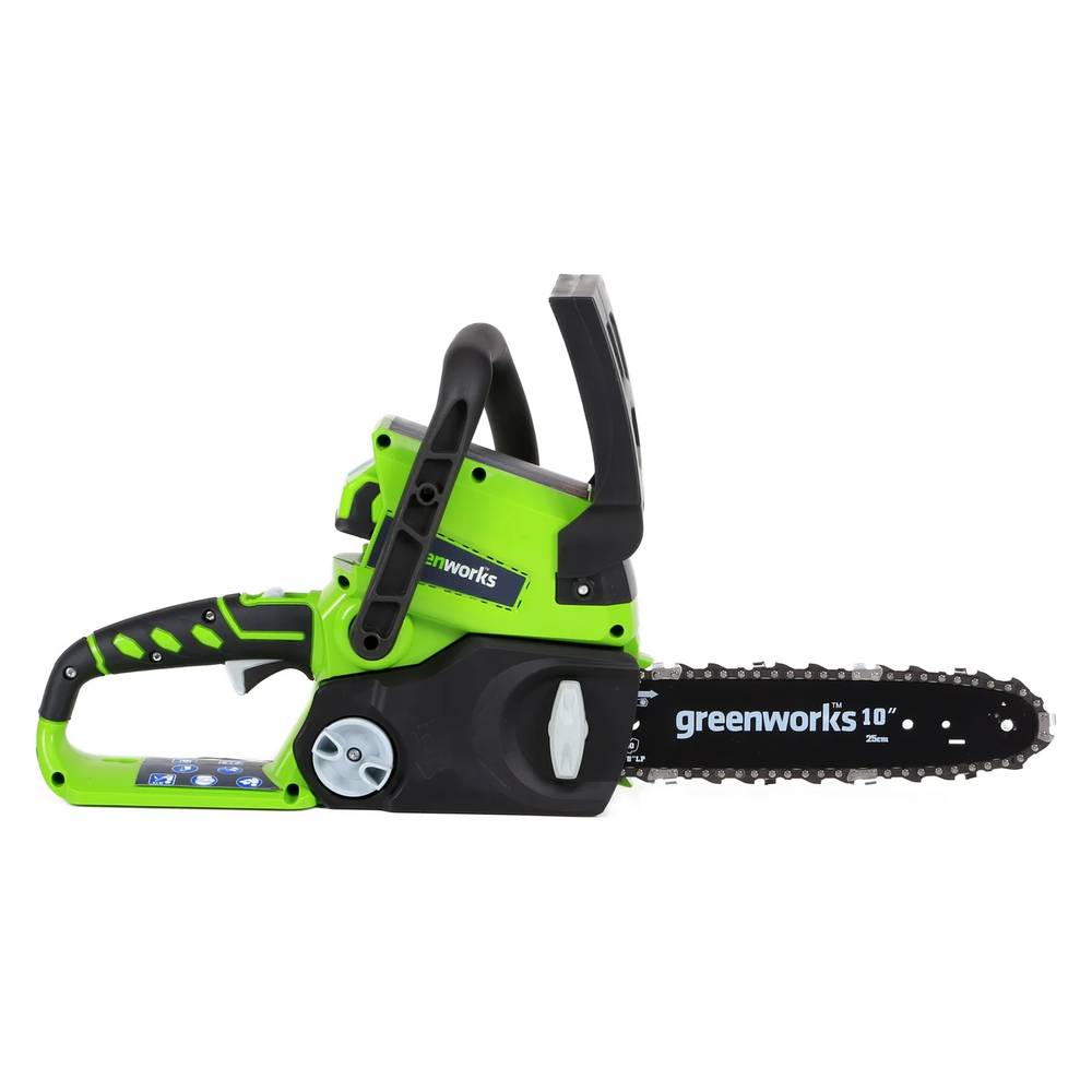 Пила цепная аккумуляторная Greenworks G24CS25 АКБ G-24 (АКБ 2 А.ч; ЗУ)