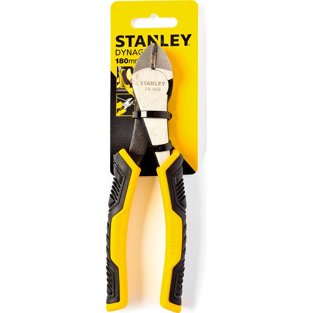 Кусачки диагональные Stanley CONTROL GRIP 180 мм