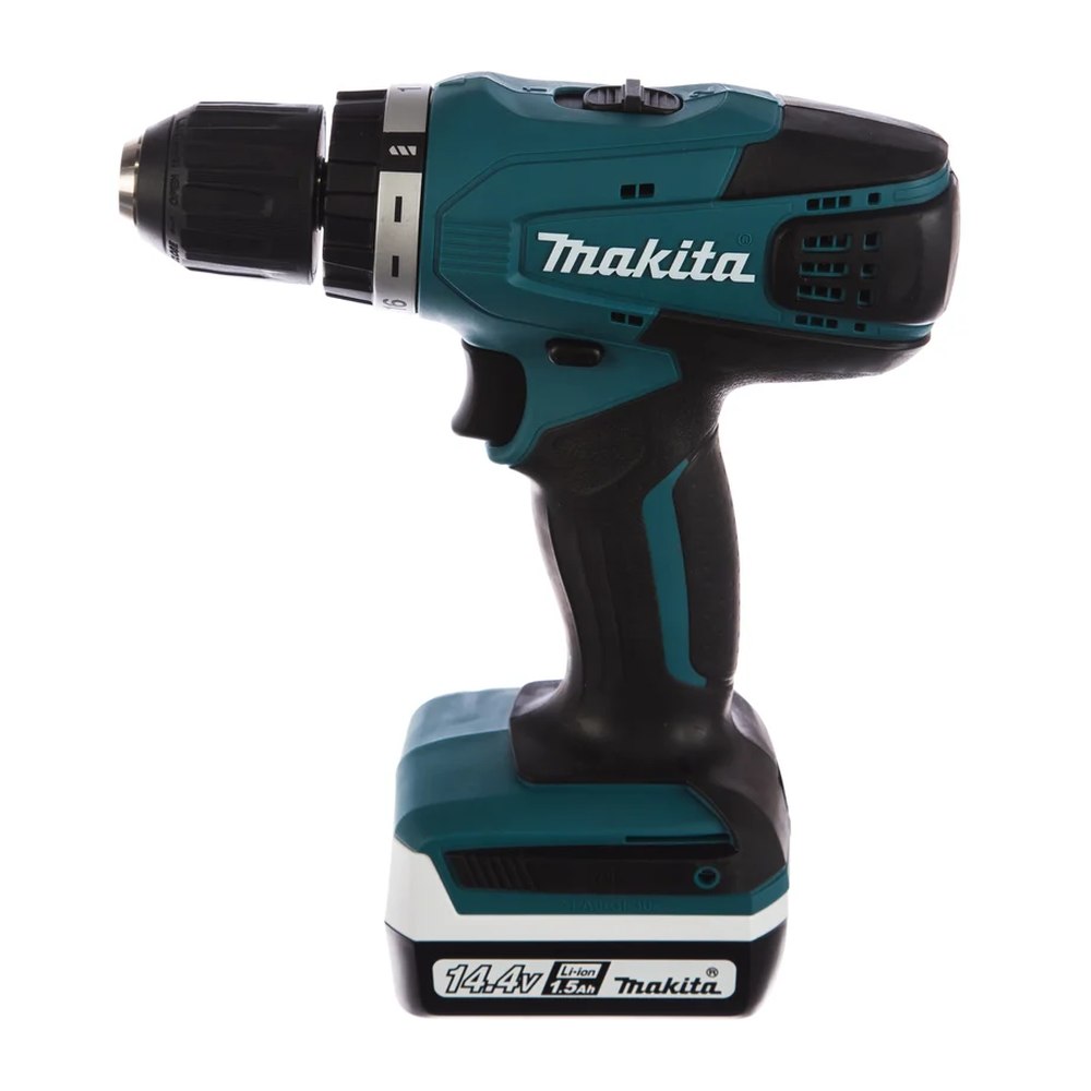 Шуруповерт аккумуляторный Makita DF347DWE+Набор бит Makita Impact Black 50 мм 10 шт