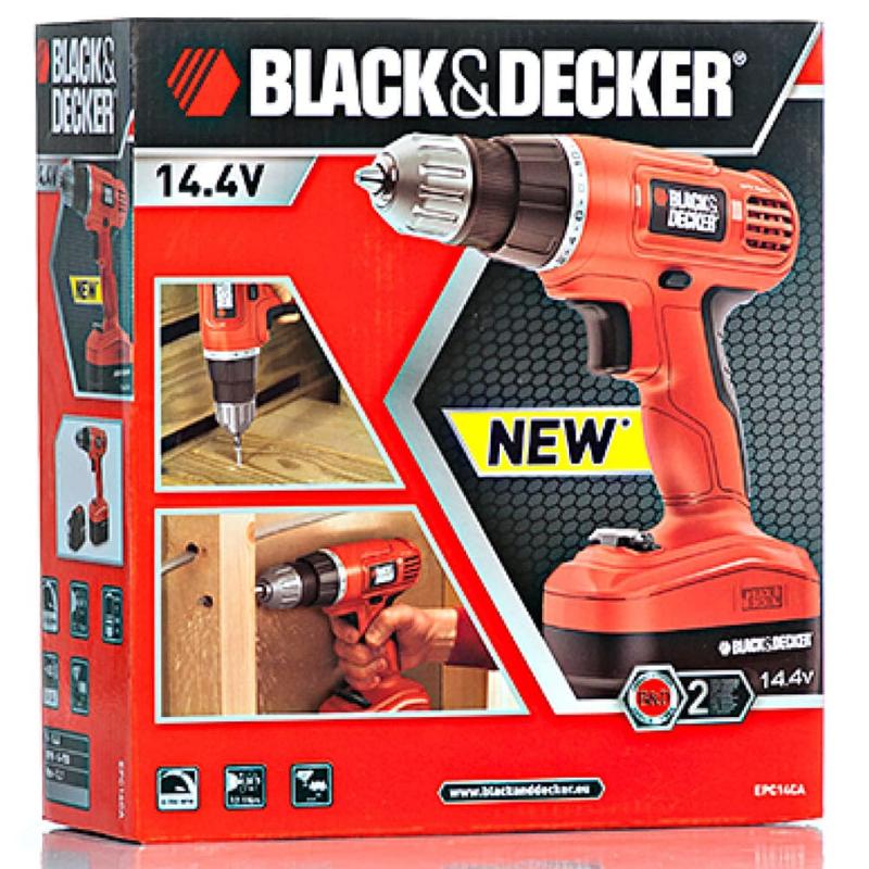 Шуруповерт аккумуляторный B&D EPC 14 CA