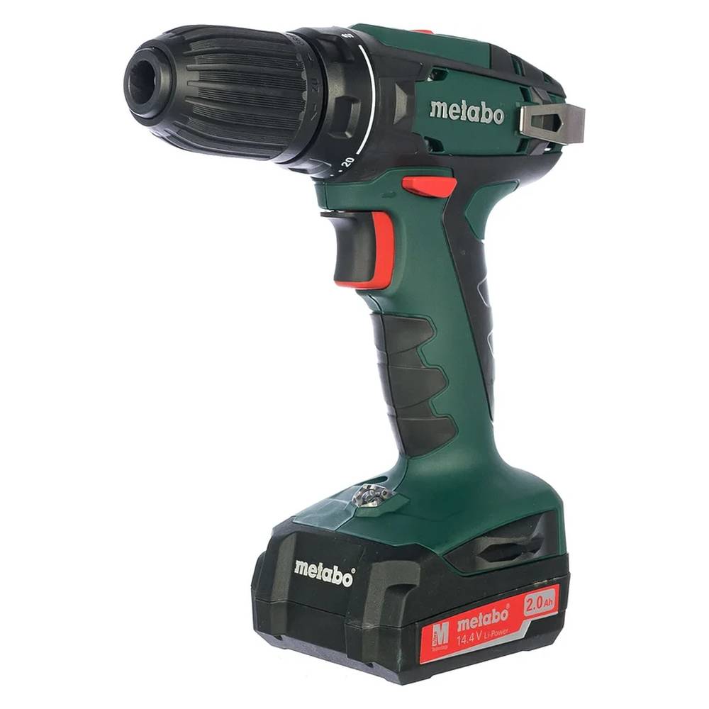 Шуруповерт аккумуляторный Metabo BS 14.4 (1х2.0Ач Li-Ion)