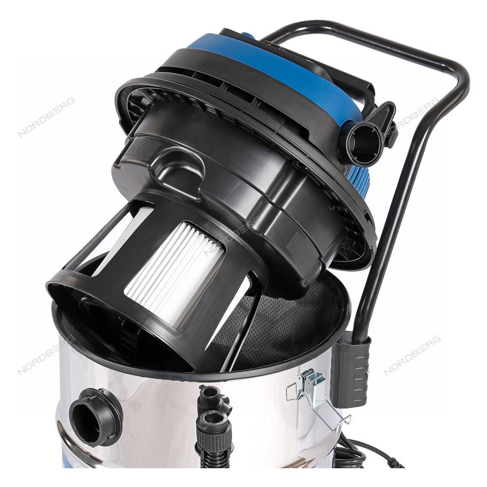 Пылесос двухтурбинный 80л 2400 Вт NV82