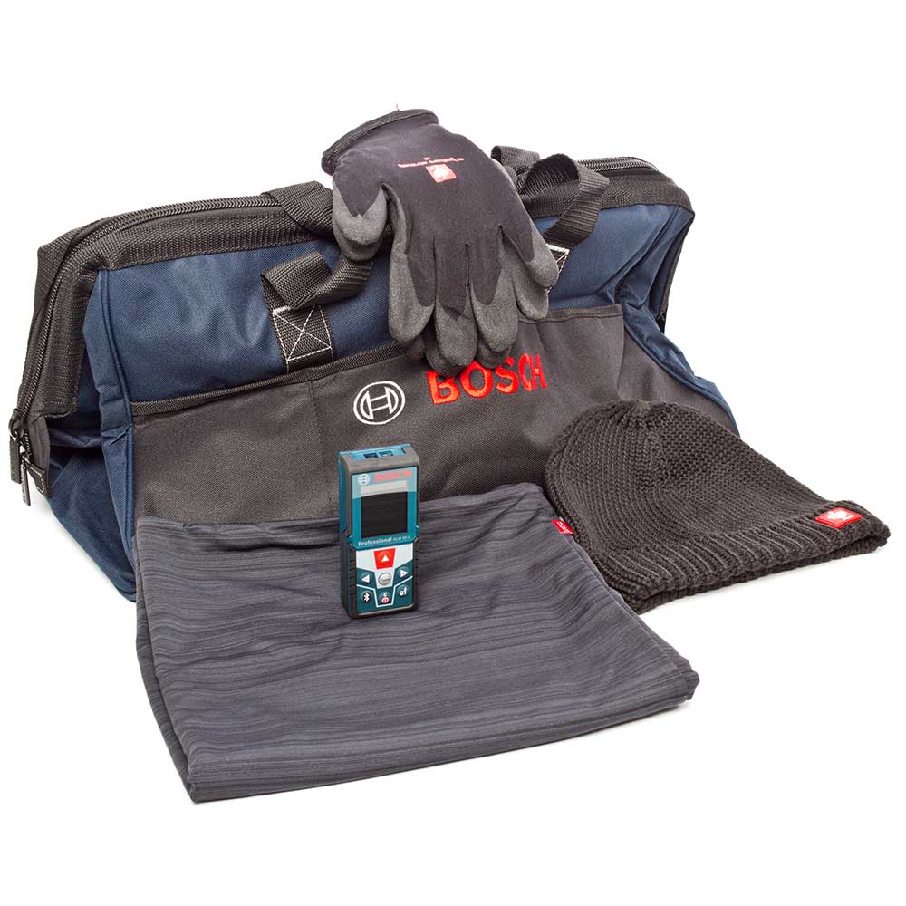 Измеритель длины лазерный Bosch GLM 50C (+зимний набор,сумка)