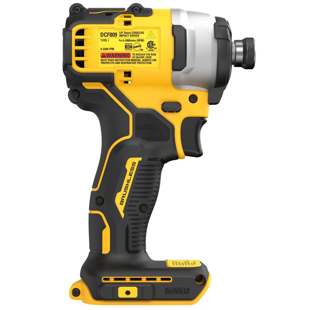 Шуруповерт аккумуляторный импульсный DeWalt DCF809L2T-QW (2 акк, з/у), кейс