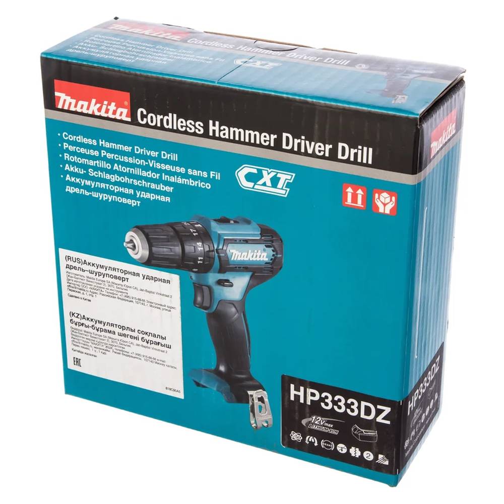Шуруповерт аккумуляторный ударный Makita HP333DZ (без акк, без з/у)