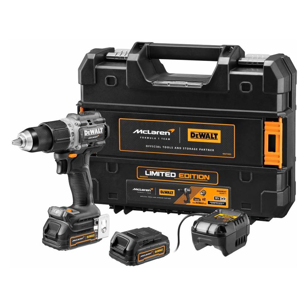 Шуруповерт аккумуляторный DeWalt Макларен лимитированная серия/McLaren Limited Edition DCD85ME2GT (2 акк;з/у)