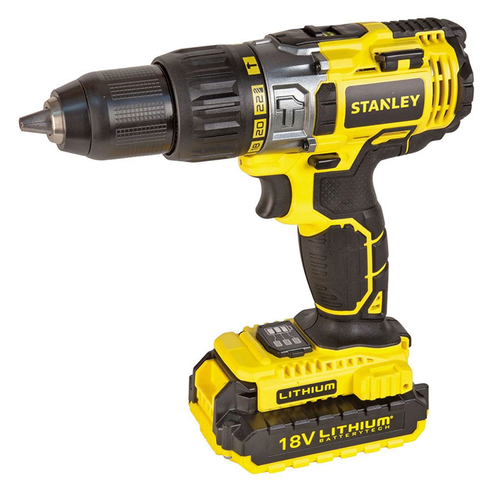 Шуруповерт аккумуляторный Stanley STDC18LHBK