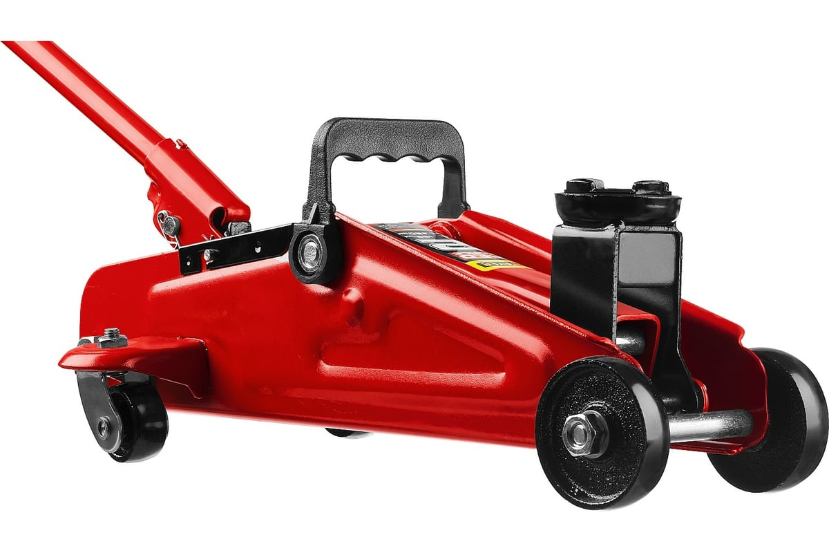 Домкрат гидравлический подкатной STAYER RED FORCE 2т 125-320 мм