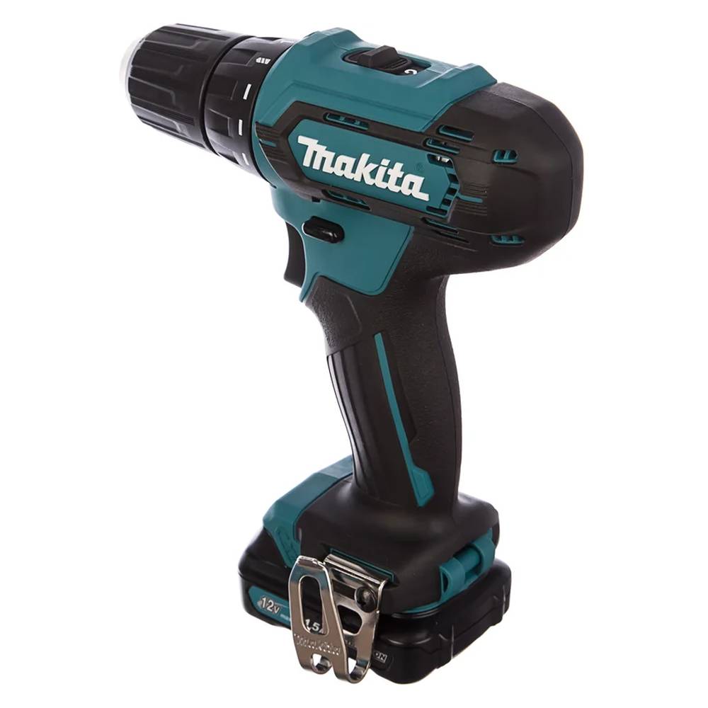 Шуруповерт аккумуляторный Makita DF333DWYE4 +набор бит B-28905