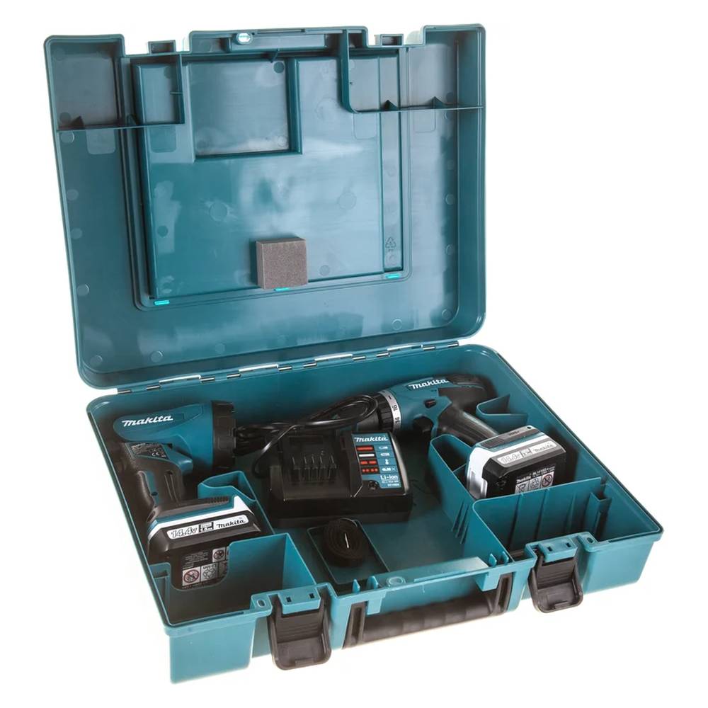 Шуруповерт аккумуляторный Makita DF347DWLE