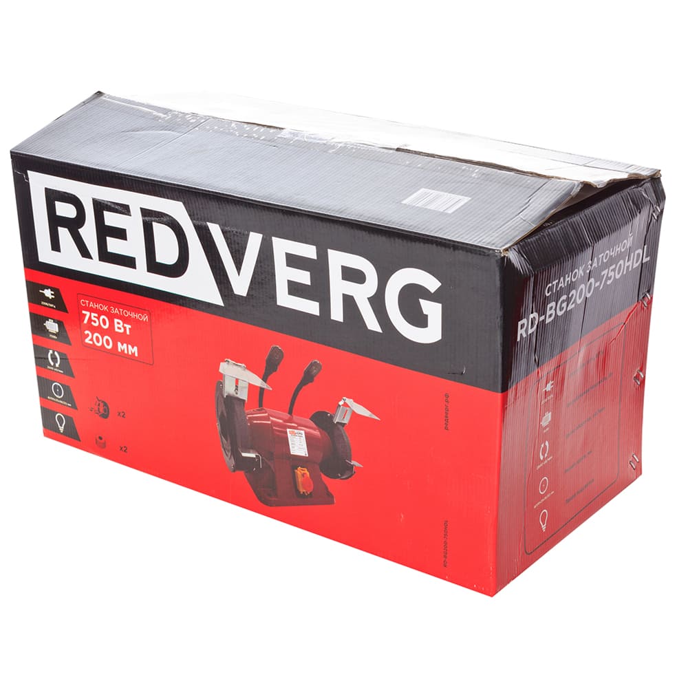 Станок заточной REDVERG RD-BG200-750HDL