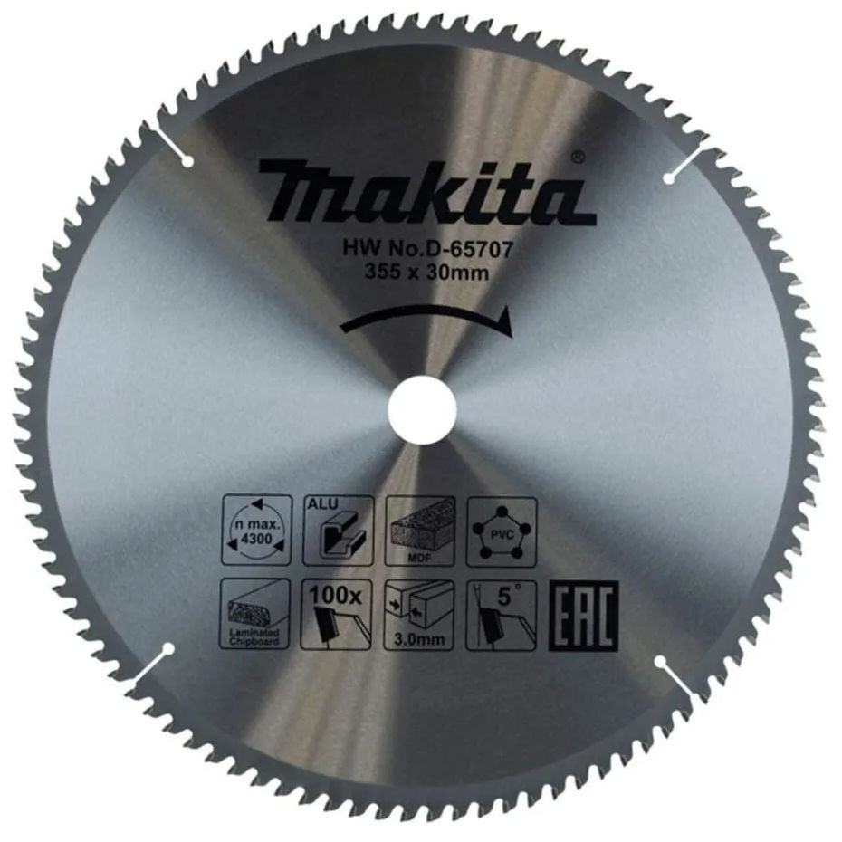 Диск пильный Makita универсальный 355x30x3/2.2x100T