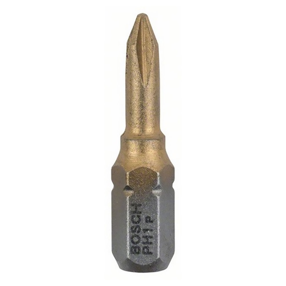 Набор бит Bosch 3шт 25ММ PH1 TIN (544)