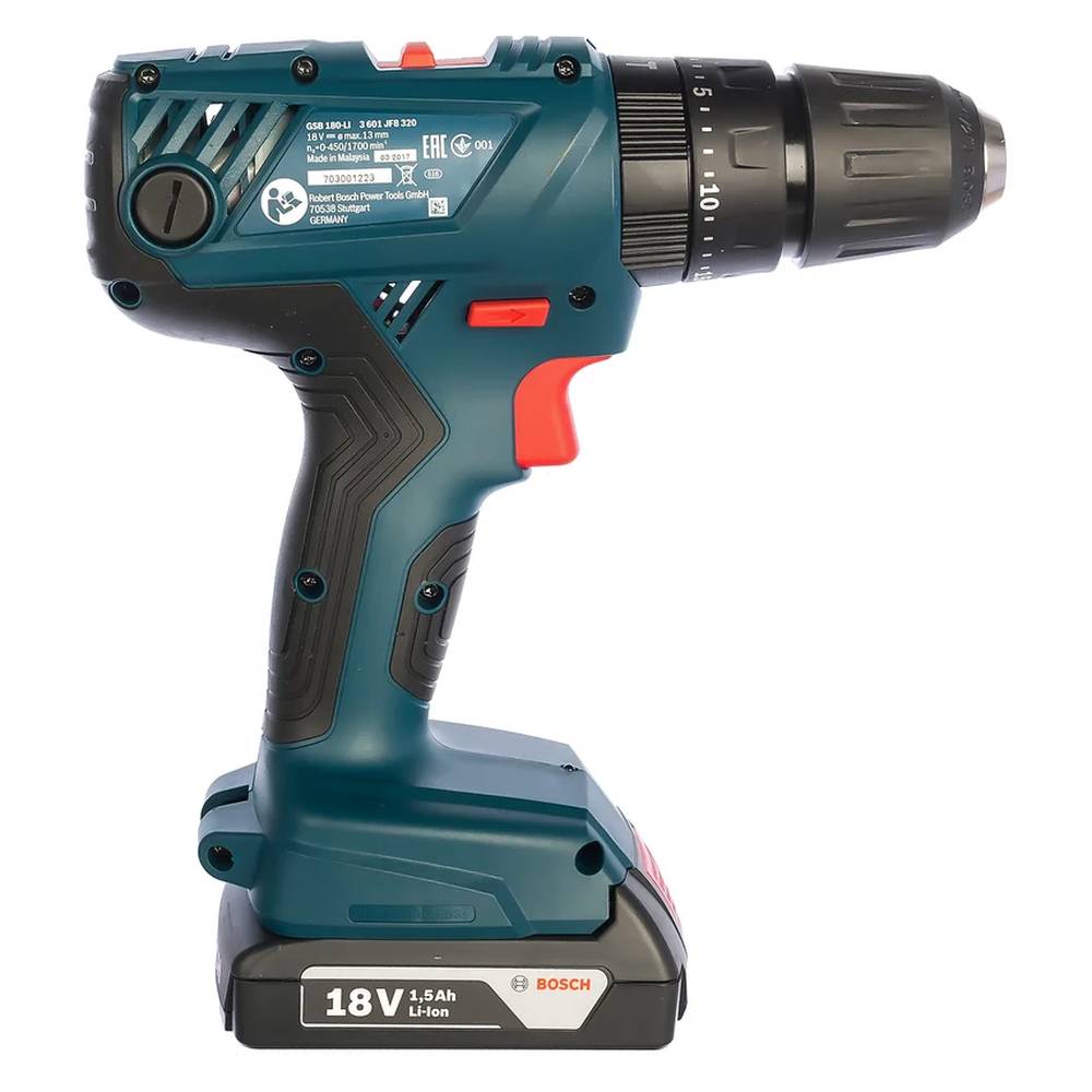Шуруповерт аккумуляторный Bosch GSB 180-Li