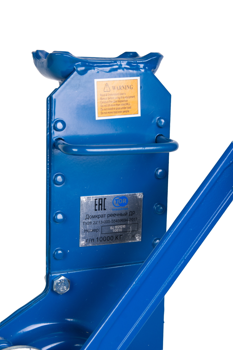 Домкрат реечный TOR ДР 10000 10 т