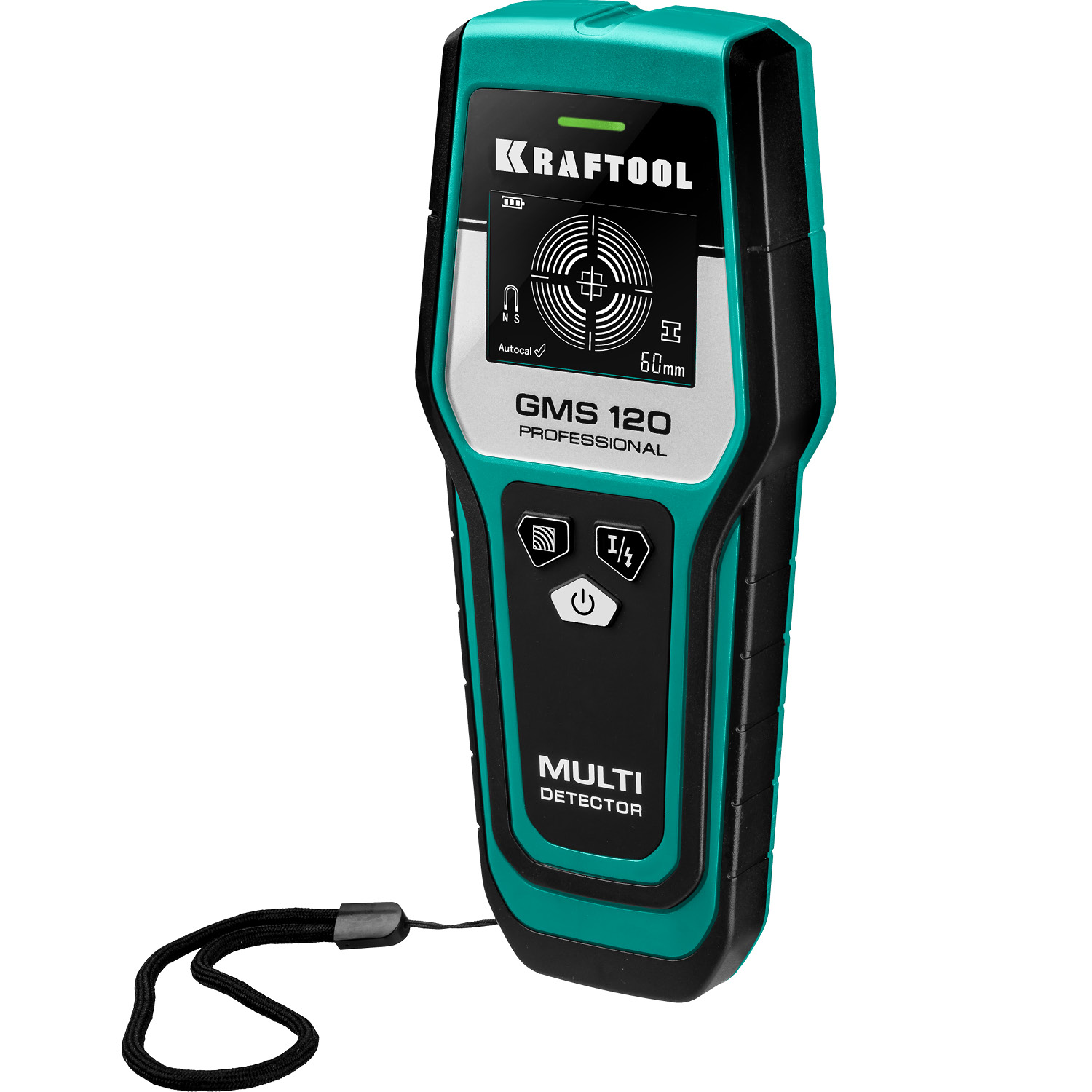 KRAFTOOL GMS-120, ЖК дисплей, универсальный детектор проводки (45298)