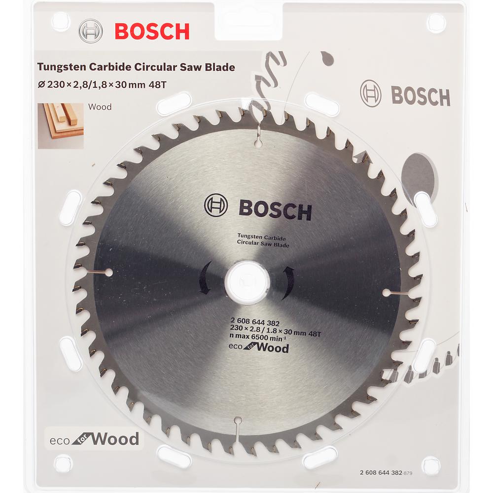 Диск пильный Bosch твердосплавный 230х30х 48 ECO (382)