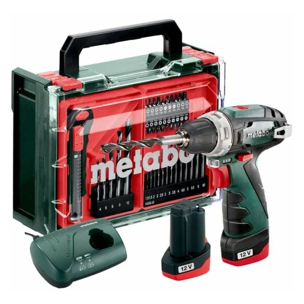 Шуруповерт аккумуляторный Metabo PowerMaxx BS Бэйсик сет/Basic Set