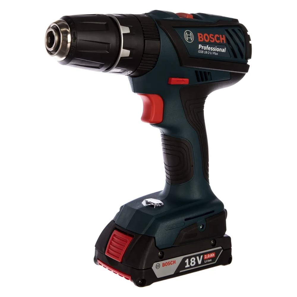 Шуруповерт аккумуляторный ударный Bosch GSB 18-2-LI Plus