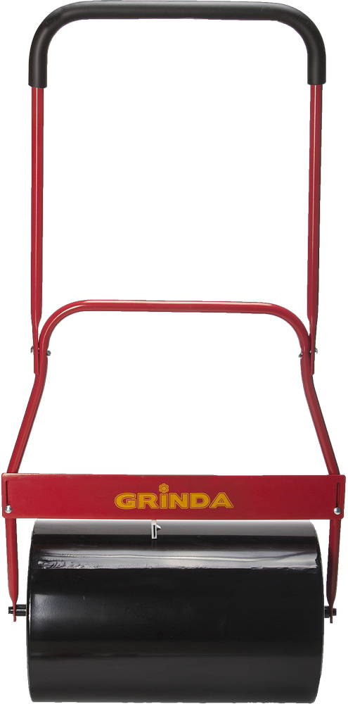GRINDA 40 л, размеры 320 х 580 мм, стальной барабан, нескользящая рукоятка, каток для газона (422117)