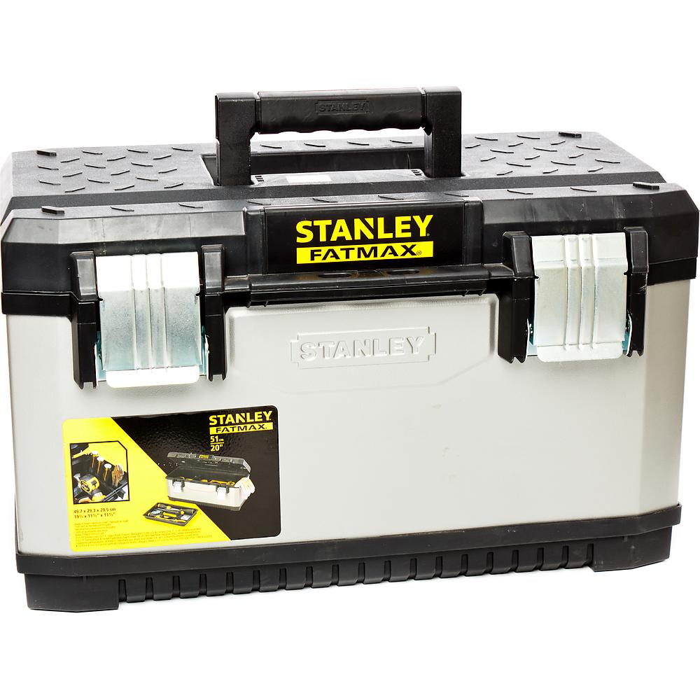 Ящик для инструмента Stanley "FatMax" металлопластмассовый (20180) 20" 1-95-615