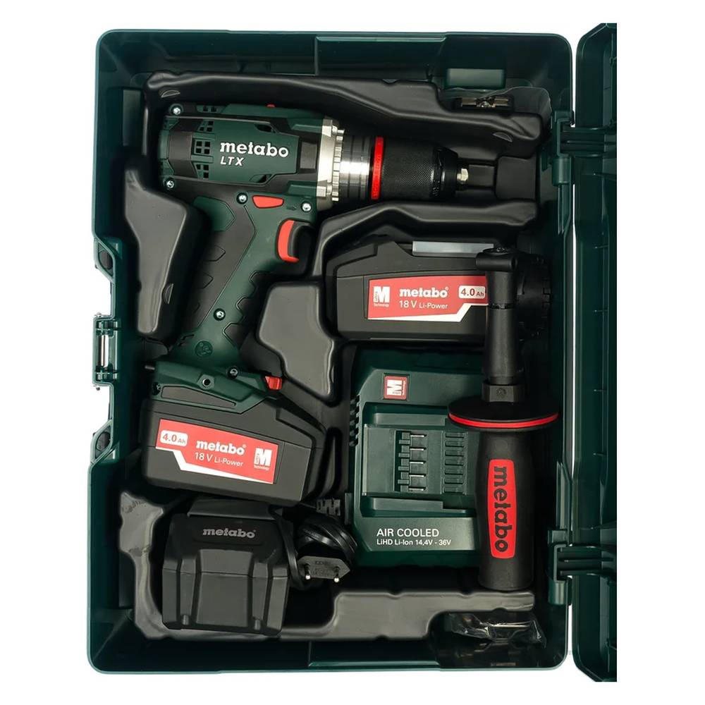 Шуруповерт аккумуляторный Metabo BS 18 LTX Impuls Set Metalock