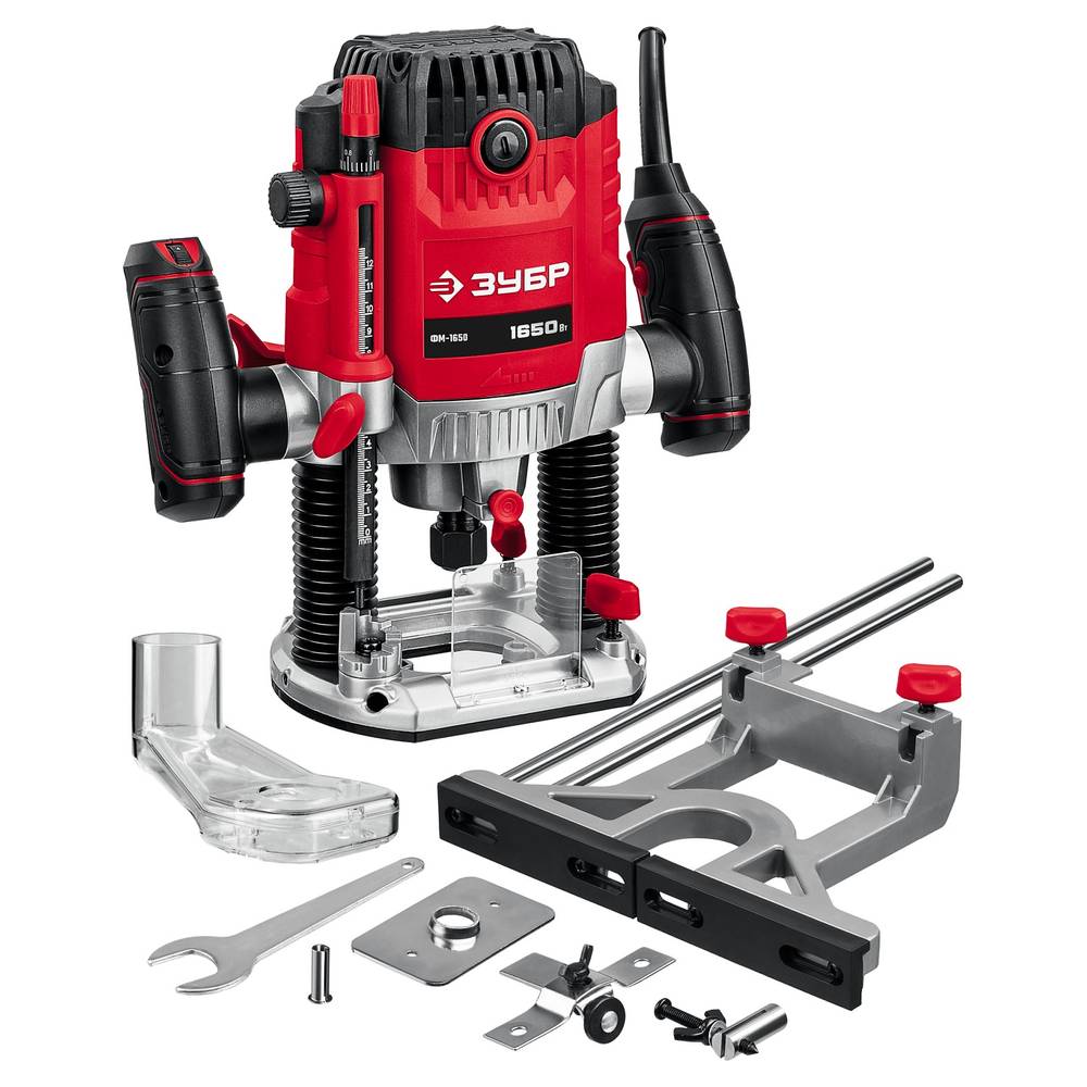 ЗУБР 1650 Вт, 50 мм, универсальный фрезер (ФМ-1650)