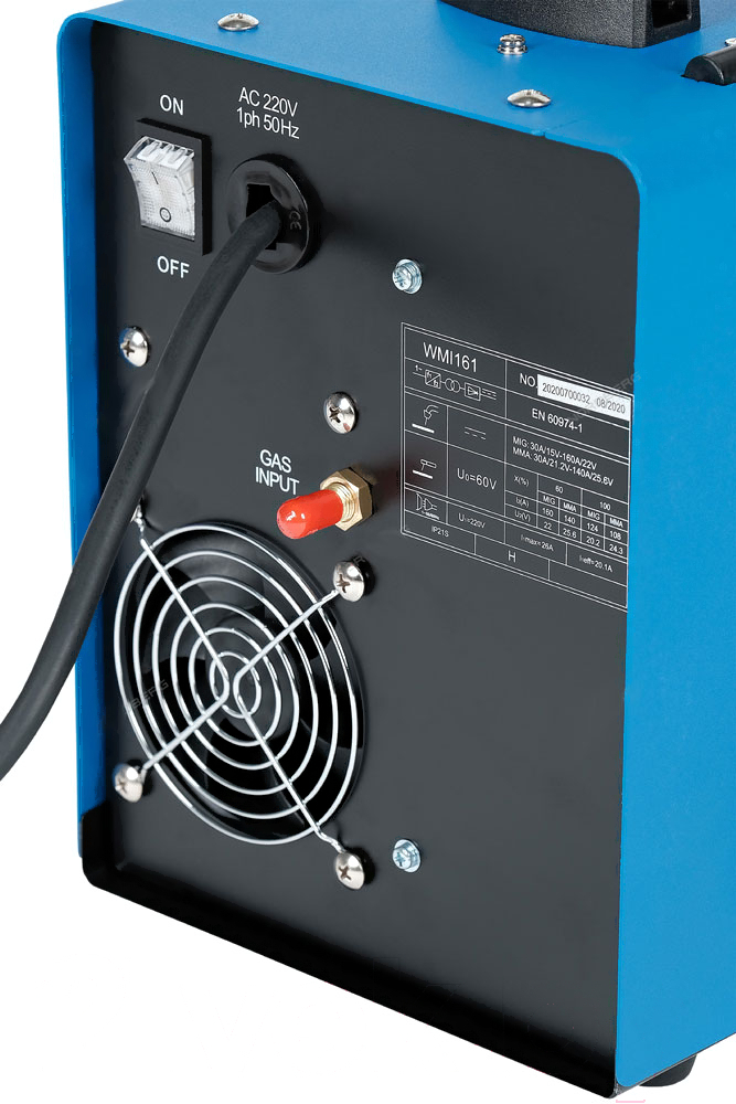 Аппарат сварочный инверторный MIG+MMA, 220 В NORDBERG WMI161