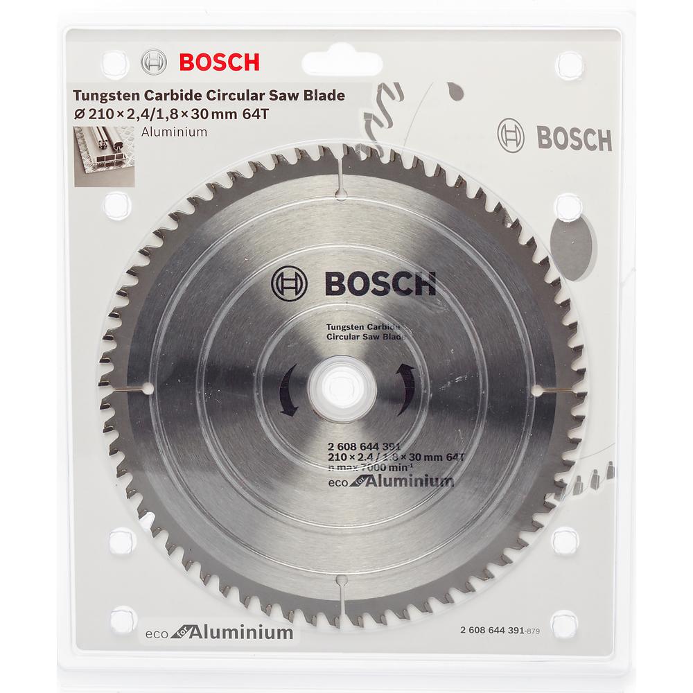 Диск пильный Bosch твердосплавный 210х30х 64 ECO (391)