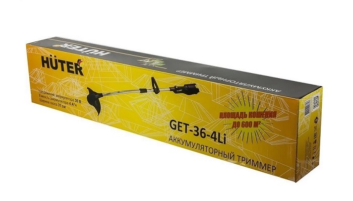 Триммер аккумуляторный GET-36-4 Li Huter