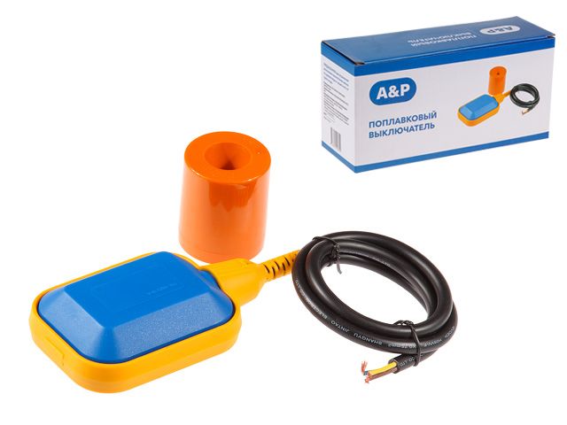 Поплавковый выключатель с кабелем 1,0 м A&P (AP03A05100)