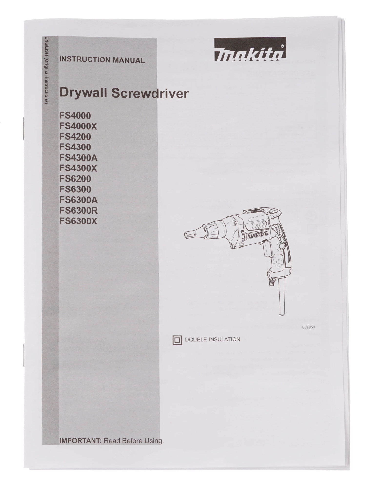 Шуруповерт электрический Makita FS4300