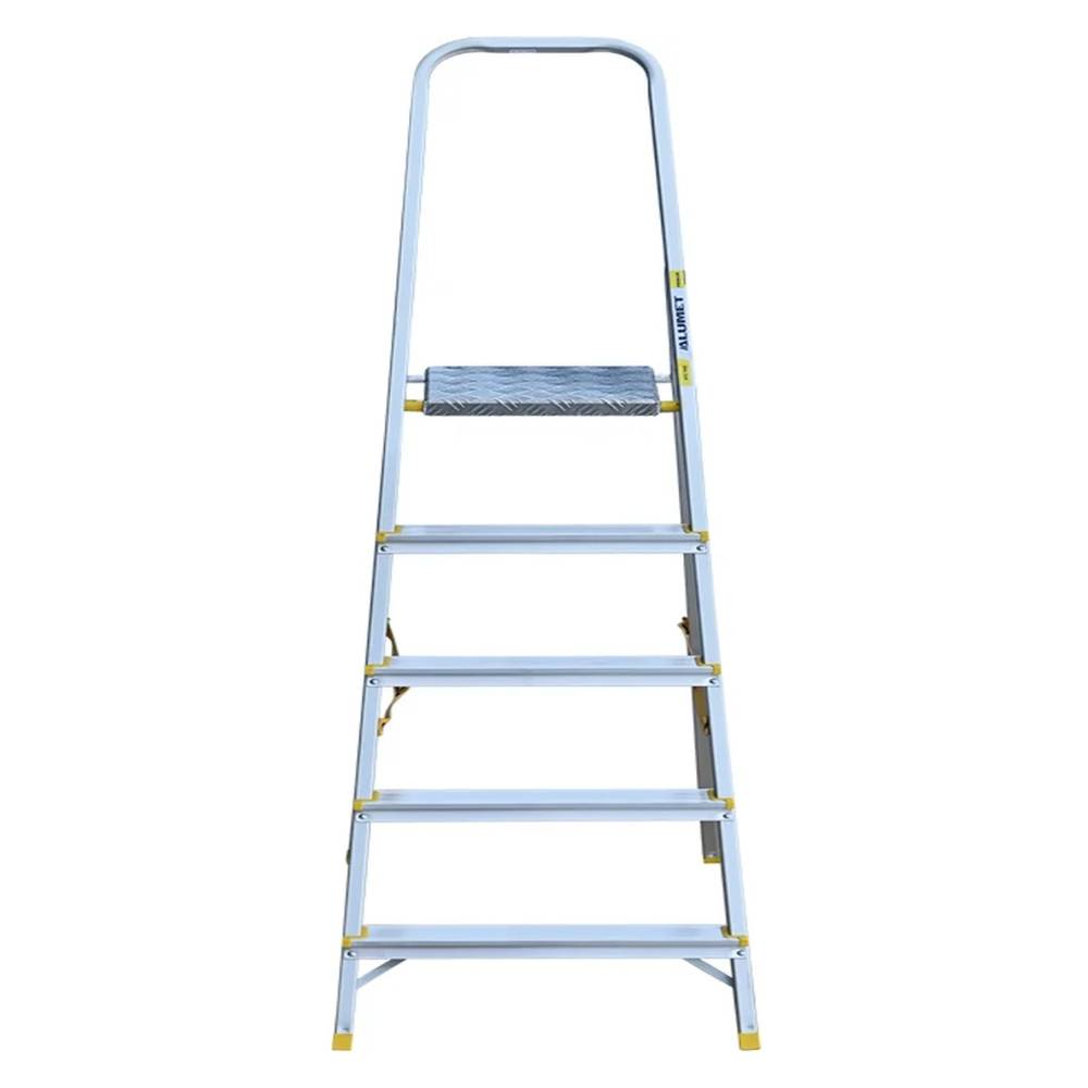 Стремянка Алюмет алюминиевая анодированая 5 ступеней