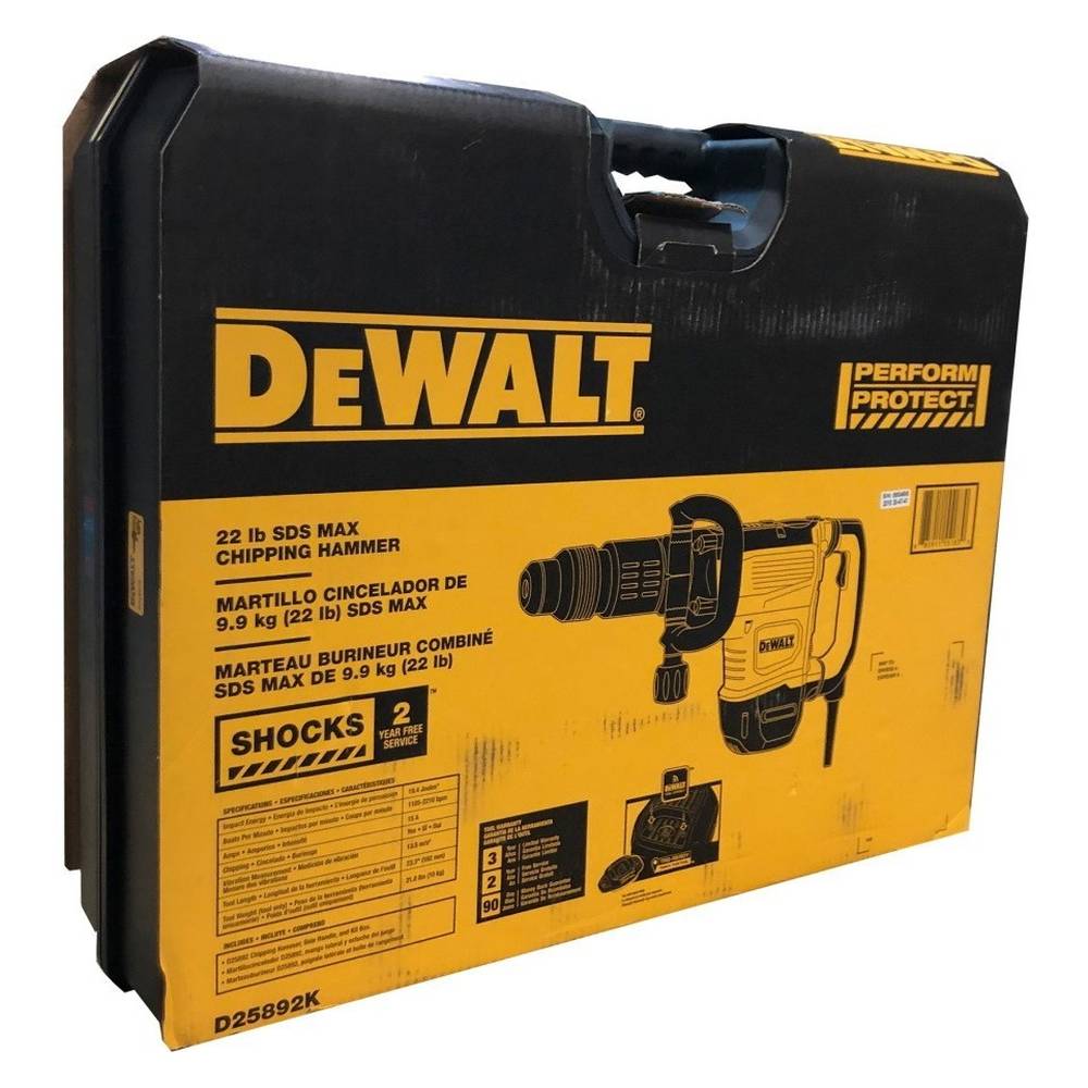 Электромолоток DeWalt D25892K-B5(3pin)