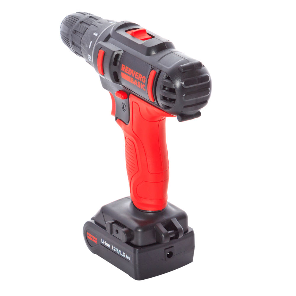Шуруповерт аккумуляторный REDVERG Basic SD12LE/2-2S