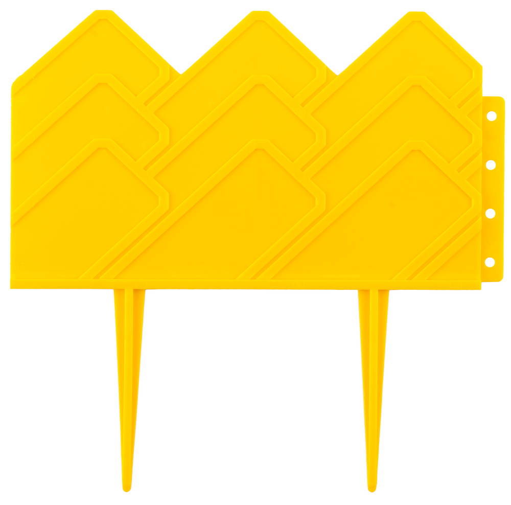 GRINDA 14 х 310 см, желтый, декоративный бордюр для клумб (422221-Y)